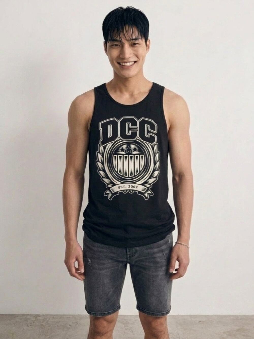 Cotton tank top, Degenerate Clothing DCC graphic print